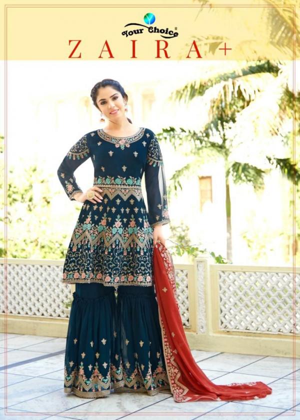 Your Choice Zaiyra Blooming Georgette Designer Salwar Suit Collection